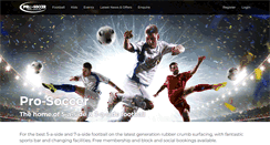 Desktop Screenshot of pro-soccer.co.uk